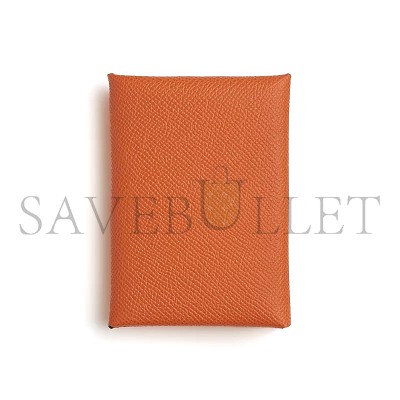 HERMES CALVI DUO COMPACT CARD HOLDER H083035CK93 (10.5*7*1.3cm) HERMES CALVI DUO COMPACT CARD HOLDER H083035CK93 (10.5*7*1.3cm)